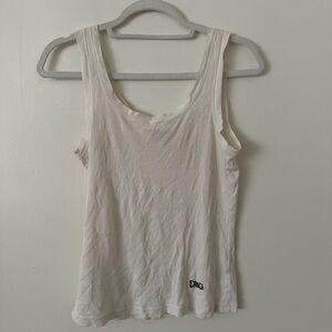 Vintage Dolce and Gabbana White Tank Top